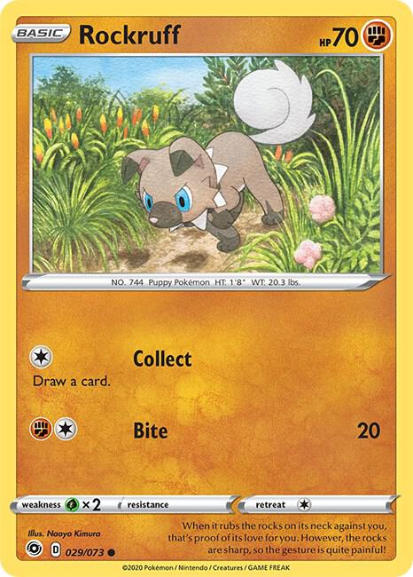 Rockruff 29/73 (Champion's Path) 
