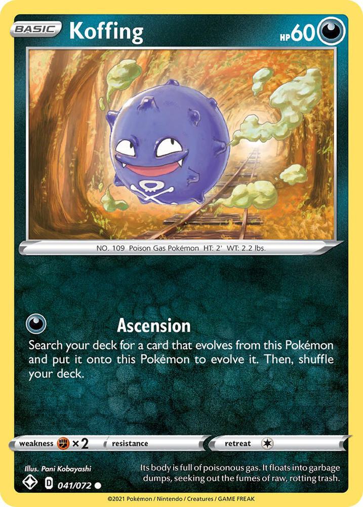 Koffing 041/072 (Shining Fates) 