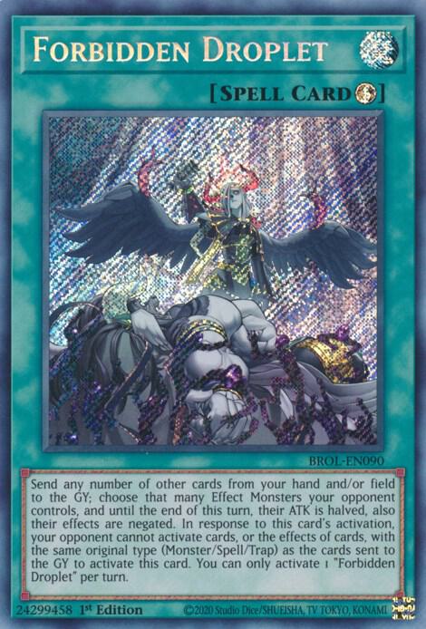 Forbidden Droplet BROL-EN090 (Brothers of Legend)  - 1st Edition
