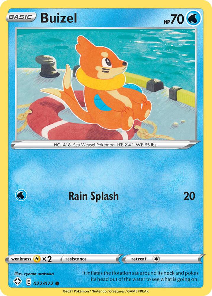 Buizel 022/072 (Shining Fates) 