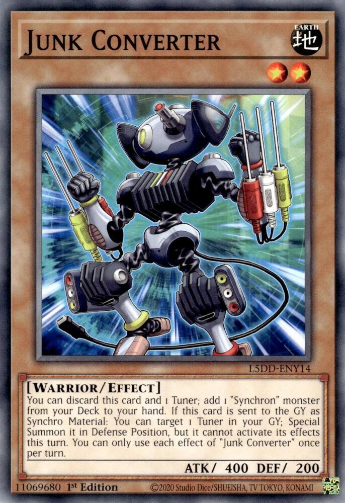Junk Converter L5DD-ENY14 (Legendary 5D's Decks)  - 1st Edition