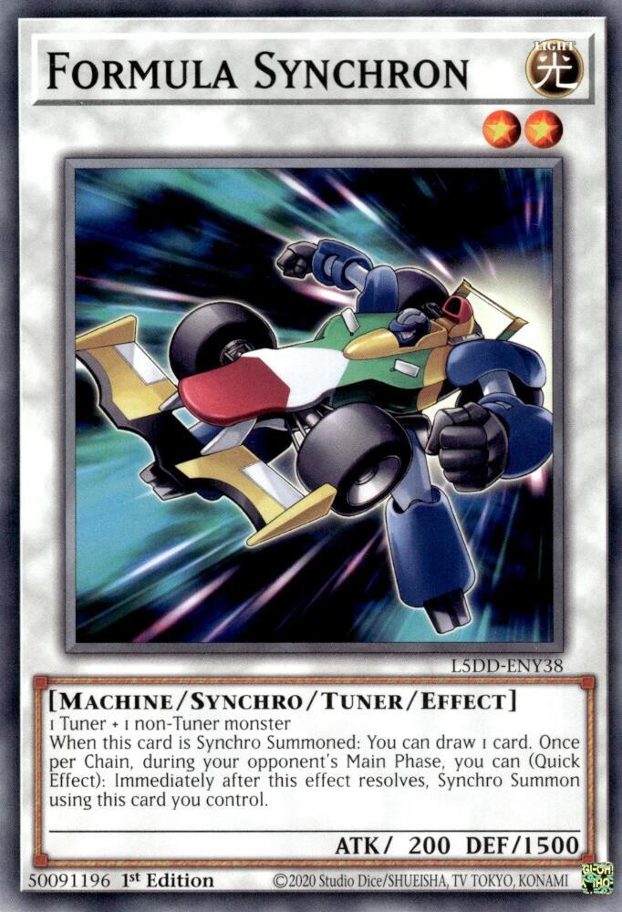 Formula Synchron L5DD-ENY38 (Legendary 5D's Decks)  - 1st Edition