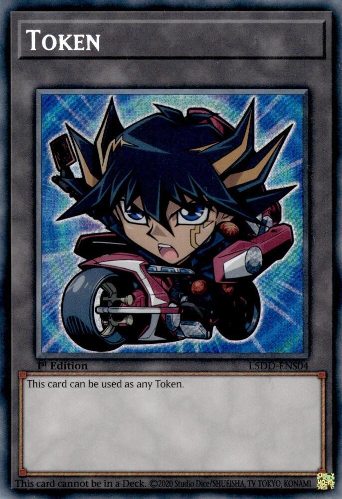 Token Yusei L5DD-ENS04 (Legendary 5D's Decks)  - 1st Edition