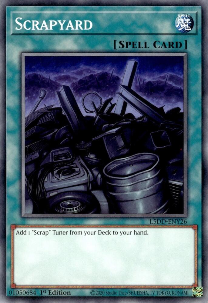 Scrapyard L5DD-ENY26 (Legendary 5D's Decks)  - 1st Edition