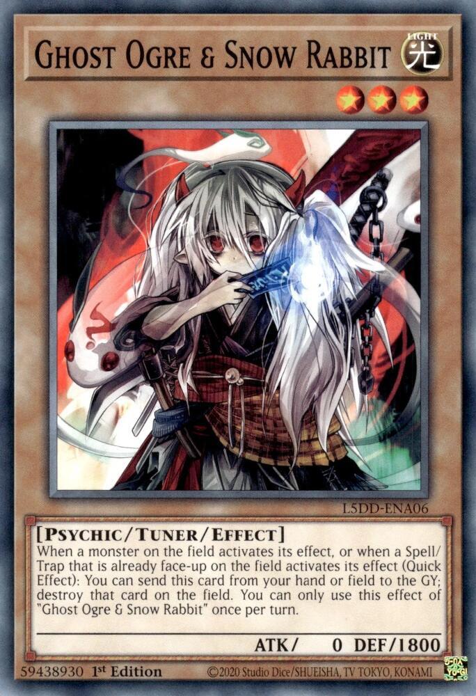 Ghost Ogre and Snow Rabbit L5DD-ENA06 (Legendary 5D's Decks)  - 1st Edition