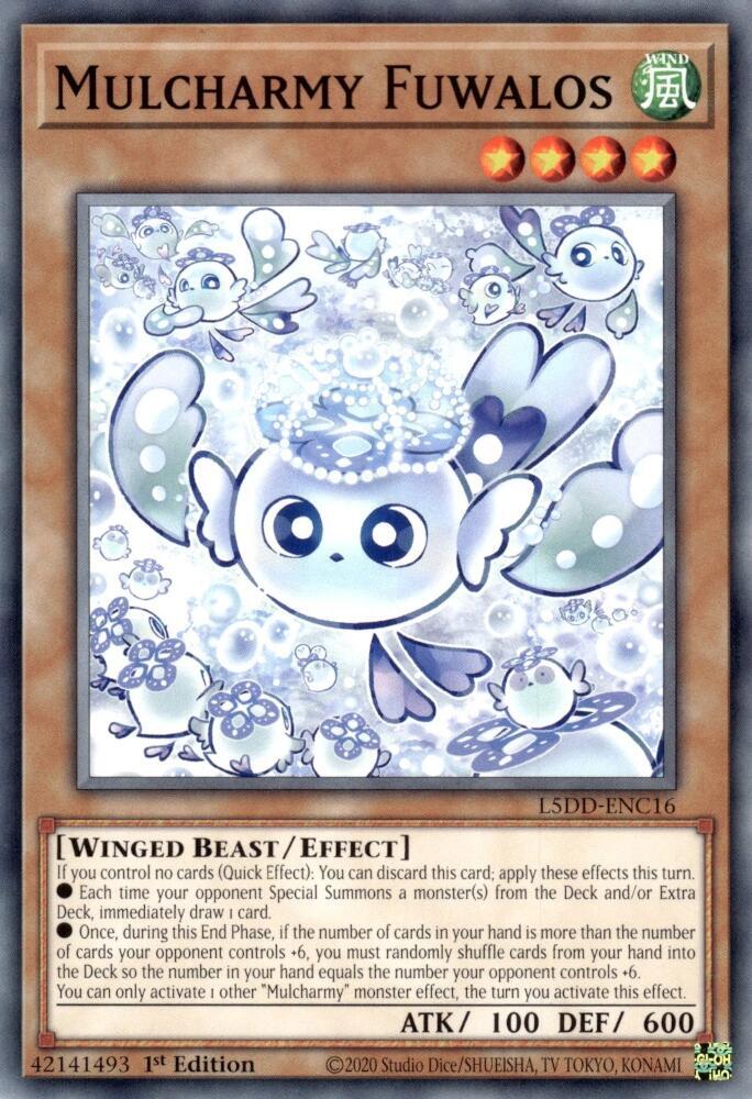 Mulcharmy Fuwalos L5DD-ENC16 (Legendary 5D's Decks)  - 1st Edition