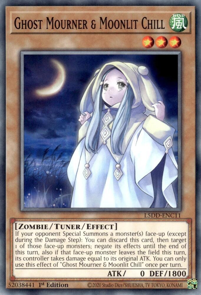 Ghost Mourner and Moonlit Chill L5DD-ENC11 (Legendary 5D's Decks)  - 1st Edition