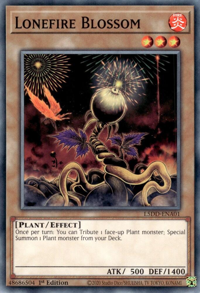 Lonefire Blossom L5DD-ENA01 (Legendary 5D's Decks)  - 1st Edition