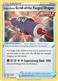Single Strike Scroll of the Fanged Dragon 158/203 (SWSH07: Evolving Skies) 