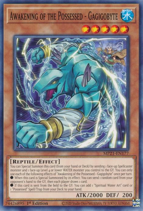 Awakening of the Possessed Gagigobyte MP21-EN177 (2021 Tin of Ancient Battles)  - 1st Edition
