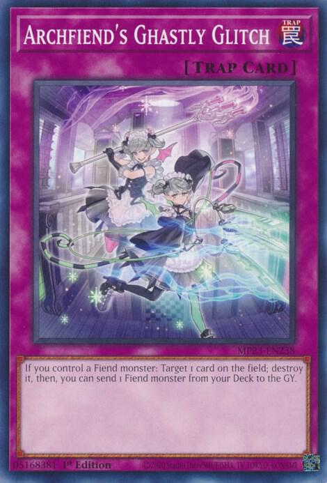 Archfiends Ghastly Glitch MP23-EN238 (25th Anniversary Tin: Dueling Heroes Mega Pack)  - 1st Edition
