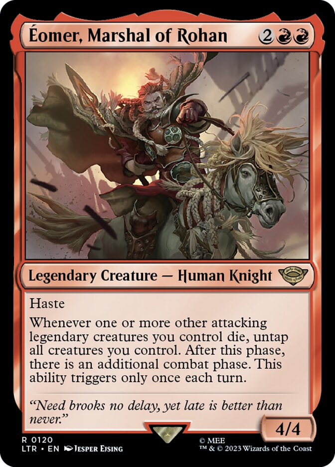 Éomer, Marshal of Rohan 120 (Universes Beyond: The Lord of the Rings: Tales of Middle-earth) 