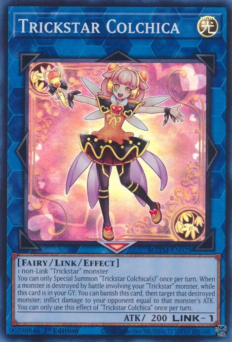 Trickstar Colchica MZTM-EN028 (Maze of the Master)  - 1st Edition