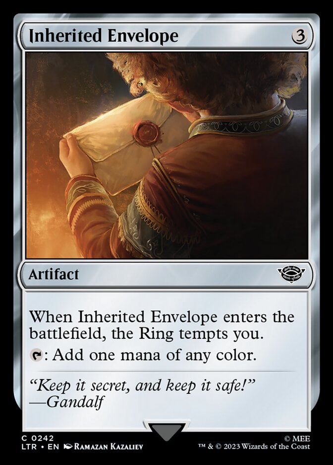 Inherited Envelope 242 (Universes Beyond: The Lord of the Rings: Tales of Middle-earth) 