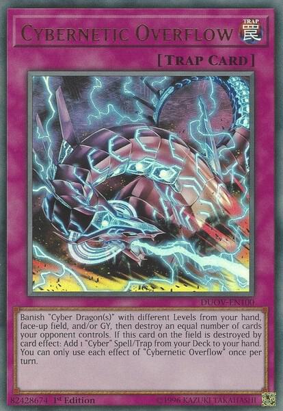 Cybernetic Overflow DUOV-EN100 (Duel Overload)  - 1st Edition