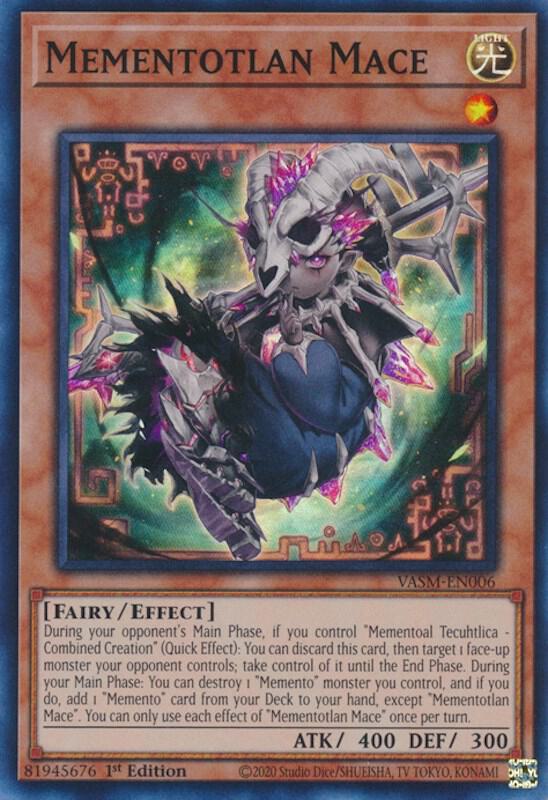Mementotlan Mace VASM-EN006 (Valiant Smashers)  - 1st Edition