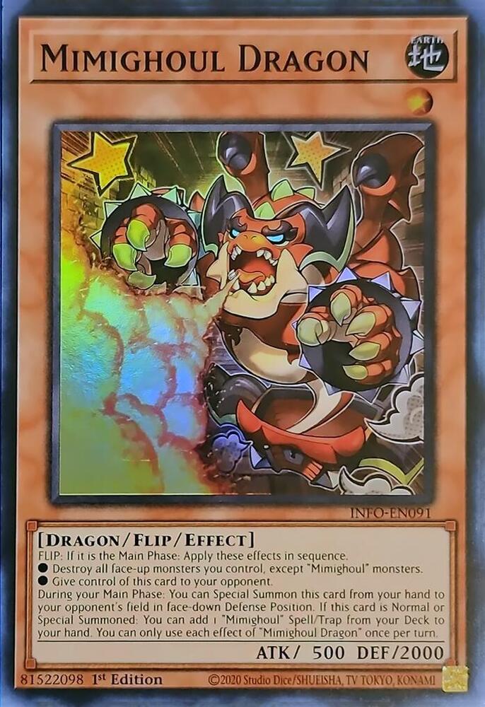 Mimighoul Dragon INFO-EN091 (The Infinite Forbidden)  - 1st Edition