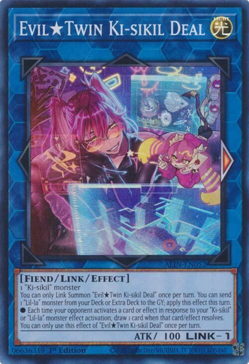 Evil Twin Ki-sikil Deal ALIN-EN052 (Alliance Insight)  - 1st Edition