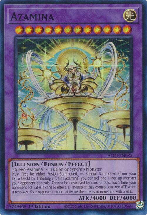 Azamina ALIN-EN035 (Alliance Insight)  - 1st Edition