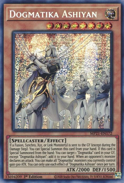 Dogmatika Ashiyan MP21-EN172 (2021 Tin of Ancient Battles)  - 1st Edition