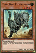 Fossil Dyna Pachycephalo MGED-EN008 (Maximum Gold: El Dorado)  - 1st Edition