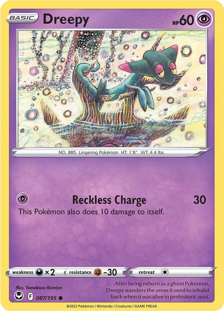 Dreepy 087/195 (SWSH12: Silver Tempest) 