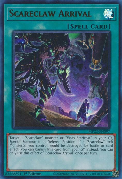 Scareclaw Arrival MP23-EN097 (25th Anniversary Tin: Dueling Heroes Mega Pack)  - 1st Edition