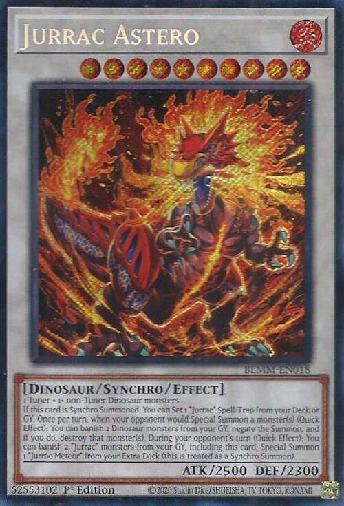 Jurrac Astero BLMM-EN018 (Battles of Legend: Monster Mayhem)  - 1st Edition