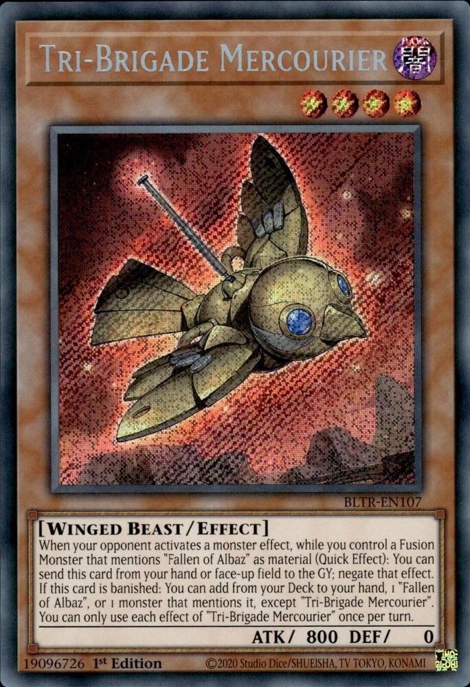 Tri-Brigade Mercourier BLTR-EN107 (Battles of Legend: Terminal Revenge)  - 1st Edition