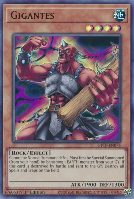 Gigantes GFTP-EN074 (Ghosts From the Past)  - 1st Edition