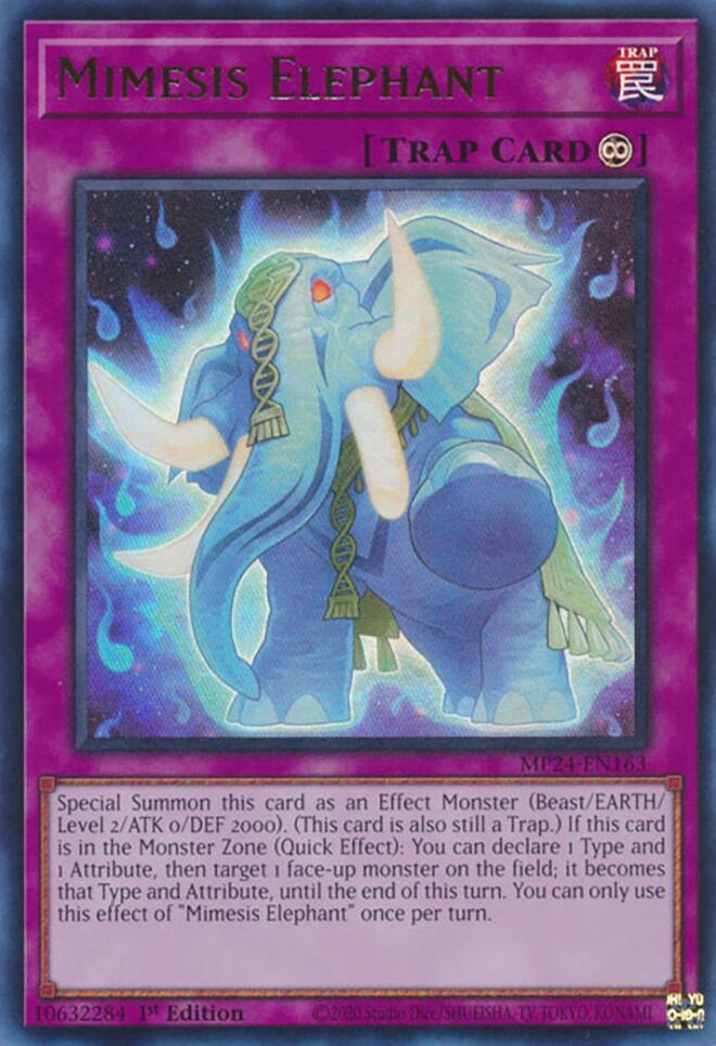 Mimesis Elephant MP24-EN163 (25th Anniversary Tin: Dueling Mirrors)  - 1st Edition
