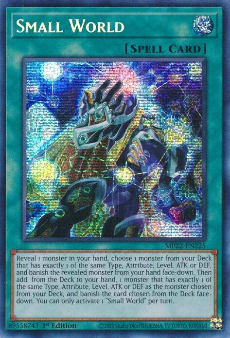 Small World MP22-EN225 (2022 Tin of the Pharaoh's Gods)  - 1st Edition
