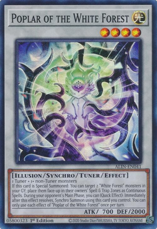 Poplar of the White Forest ALIN-EN041 (Alliance Insight)  - 1st Edition