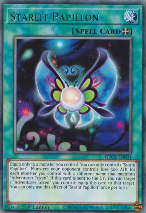 Starlit Papillon GRCR-EN031 (The Grand Creators)  - 1st Edition
