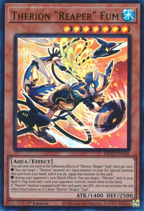 Therion Reaper Fum MP23-EN060 (25th Anniversary Tin: Dueling Heroes Mega Pack)  - 1st Edition