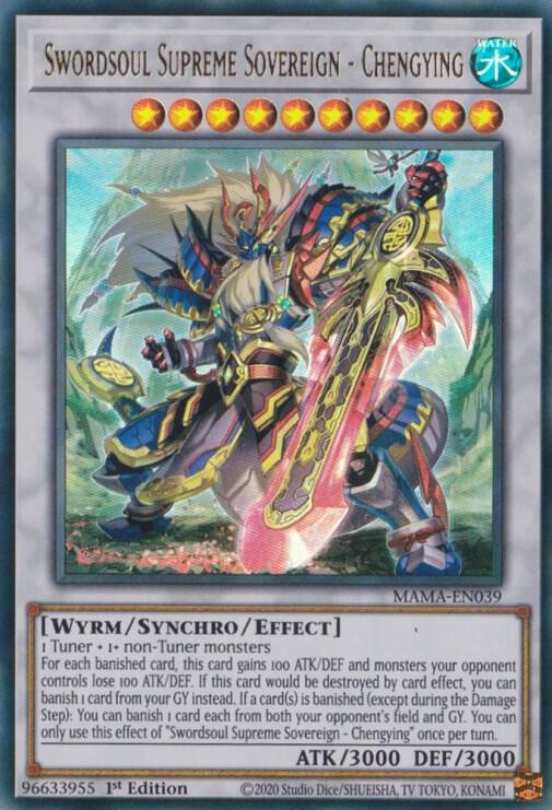 Swordsoul Supreme Sovereign - Chengying MAMA-EN039 (Magnificent Mavens)  - 1st Edition