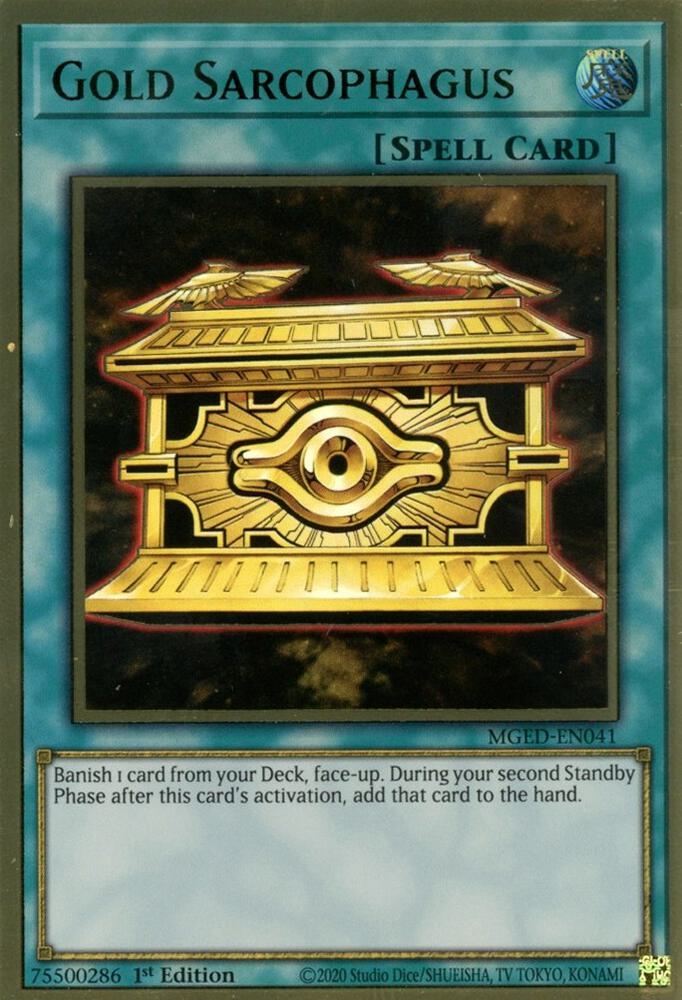 Gold Sarcophagus MGED-EN041 (Maximum Gold: El Dorado)  - 1st Edition