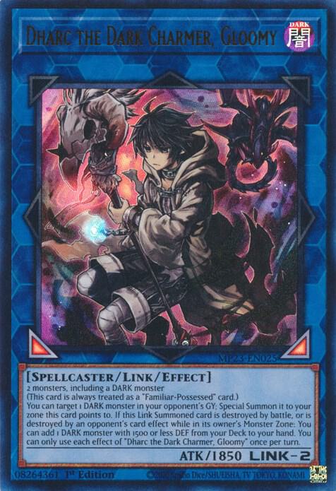 Dharc the Dark Charmer Gloomy MP23-EN025 (25th Anniversary Tin: Dueling Heroes Mega Pack)  - 1st Edition