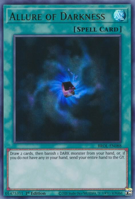 Allure of Darkness BROL-EN088 (Brothers of Legend)  - 1st Edition