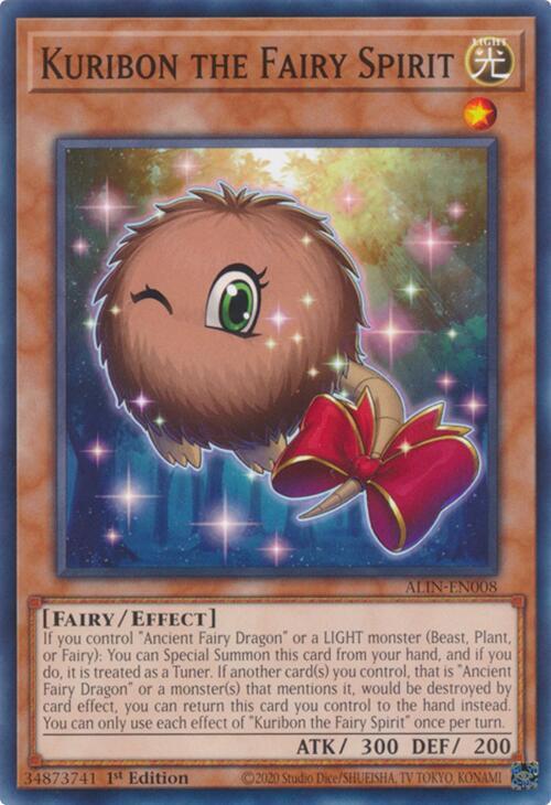 Kuribon the Fairy Spirit ALIN-EN008 (Alliance Insight)  - 1st Edition