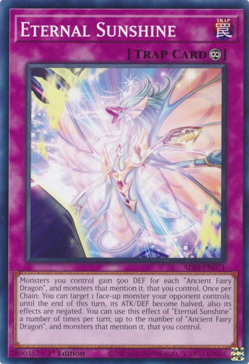 Eternal Sunshine ALIN-EN071 (Alliance Insight)  - 1st Edition