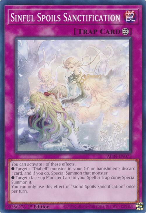 Sinful Spoils Sanctification ALIN-EN073 (Alliance Insight)  - 1st Edition