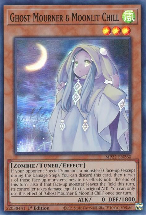 Ghost Mourner and Moonlit Chill MP22-EN260 (2022 Tin of the Pharaoh's Gods)  - 1st Edition
