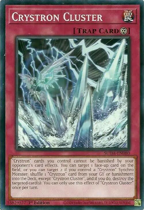 Crystron Cluster SUDA-EN080 (Supreme Darkness)  - 1st Edition