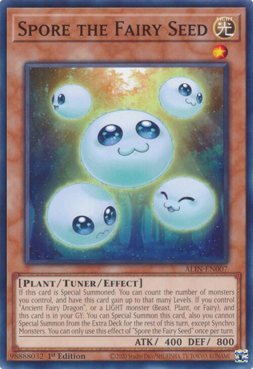 Spore the Fairy Seed ALIN-EN007 (Alliance Insight)  - 1st Edition