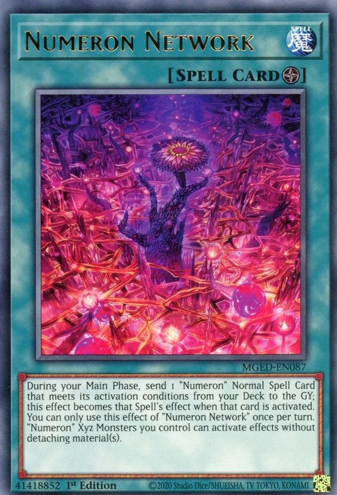 Numeron Network MGED-EN087 (Maximum Gold: El Dorado)  - 1st Edition