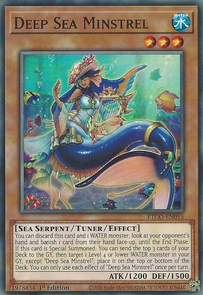 Deep Sea Minstrel ETCO-EN015 (Eternity Code)  - 1st Edition