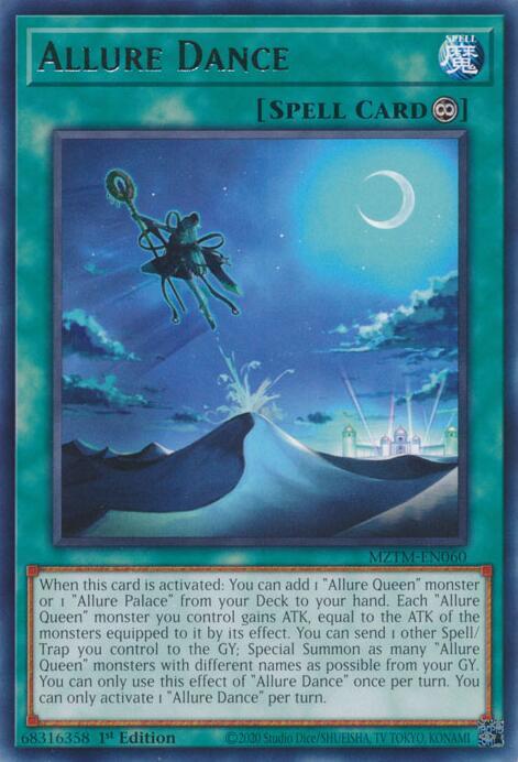Allure Dance MZTM-EN060 (Maze of the Master)  - 1st Edition