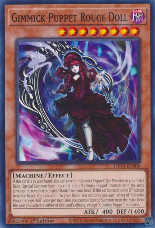 Gimmick Puppet Rouge Doll INFO-EN008 (The Infinite Forbidden)  - 1st Edition