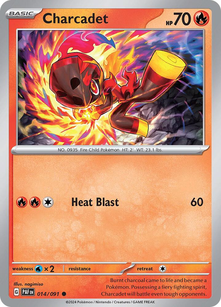 Charcadet 014/091 (SV: Paldean Fates) 